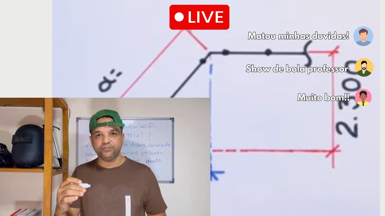 Aula ao vivo